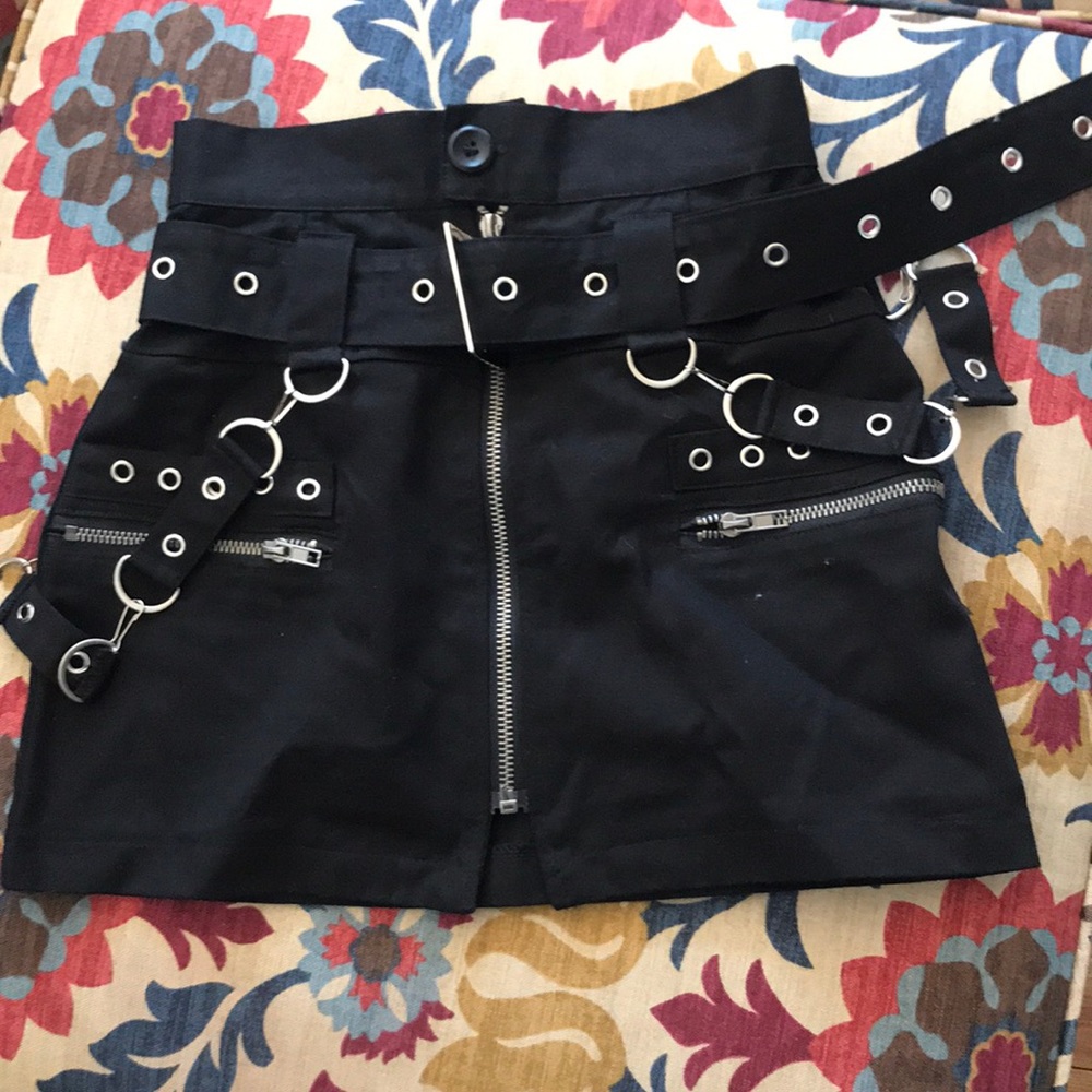 Carmar Denim Mini Skirt